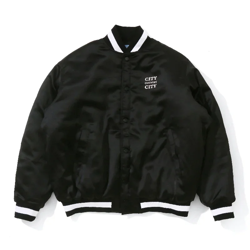 SATAIN VARSITY JACKET