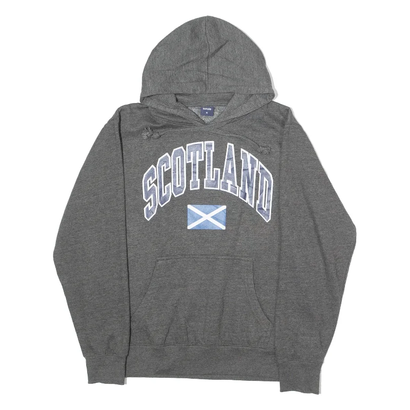 Scotland Mens Grey Hoodie M