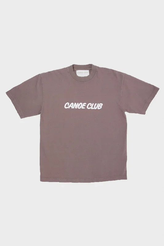 Shop Tee Center Logo - Sun Gray