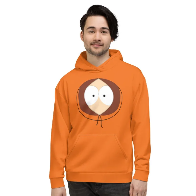 South Park Kenny Big Face Unisex Fleece Hooded Sweatshirt