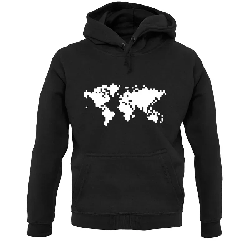 Square Map Unisex Hoodie