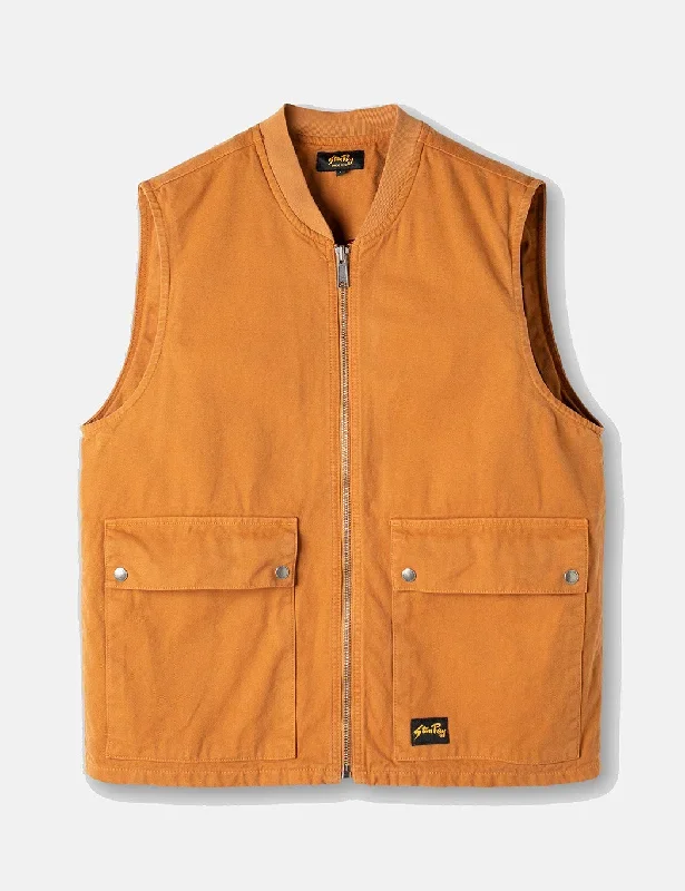 Stan Ray Works Vest - Brown Duck