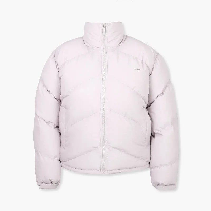 STMT PUFFER JACKET CREAM WHITE