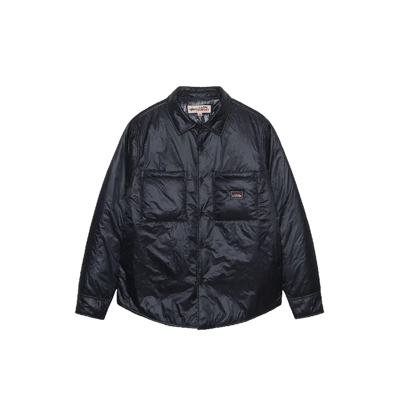 Stussy Fatigue Overshirt Nylon Black