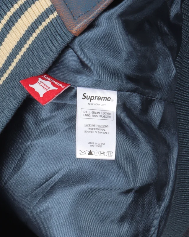 supreme-script-leather-jacket