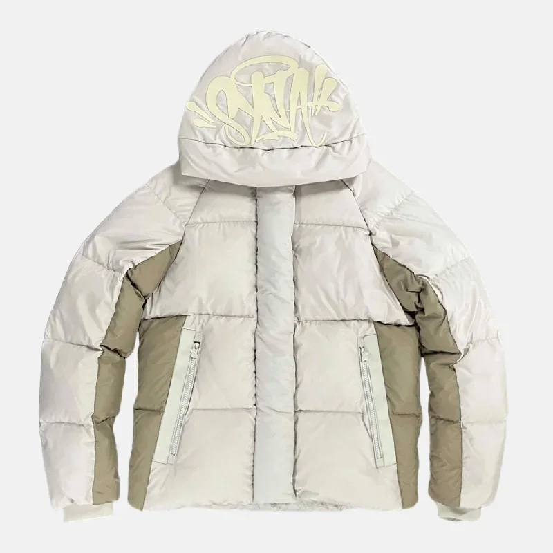 Syna Down Puffer Jacket - Cream