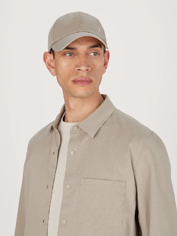 the-24-overshirt-beige-stretch-cotton