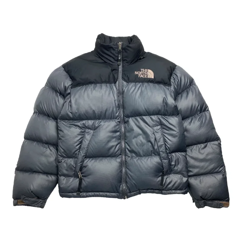 The North Face 700 Nuptse Puffer Jacket Dark Grey/Black