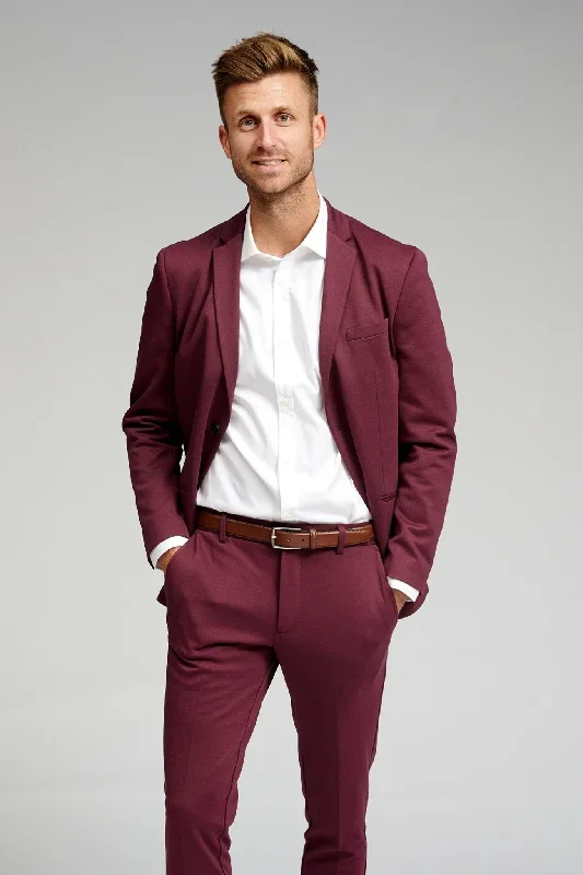 The Original Performance Blazer - Burgundy