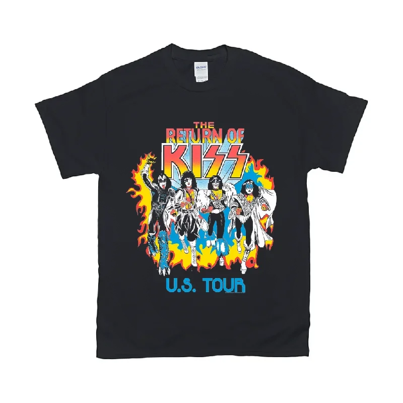 The Return of KISS Black T-Shirt