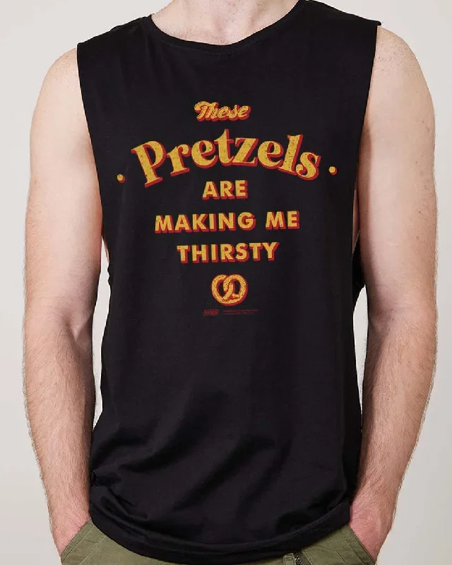 These Pretzels Are Making Me Thirsty Tank