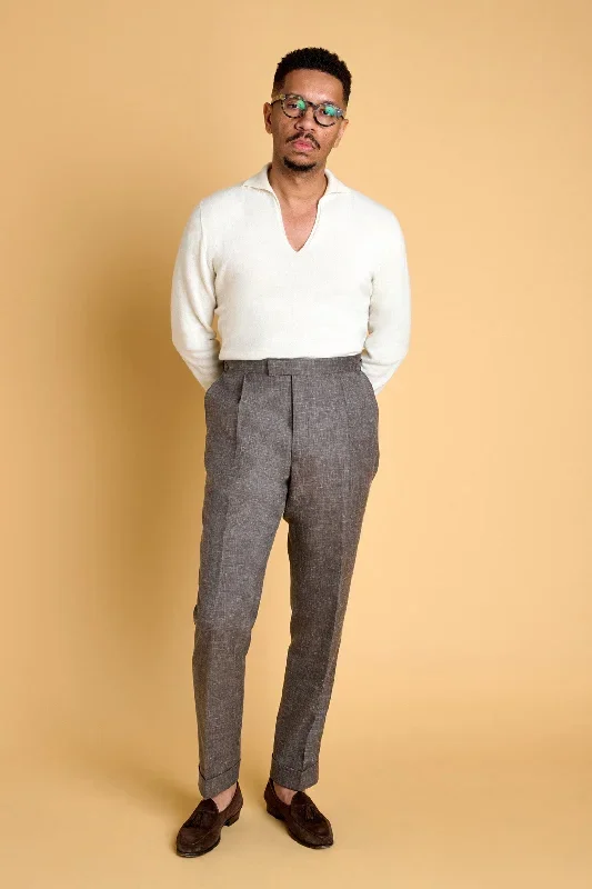 Triple-Blend Trouser in Hazel