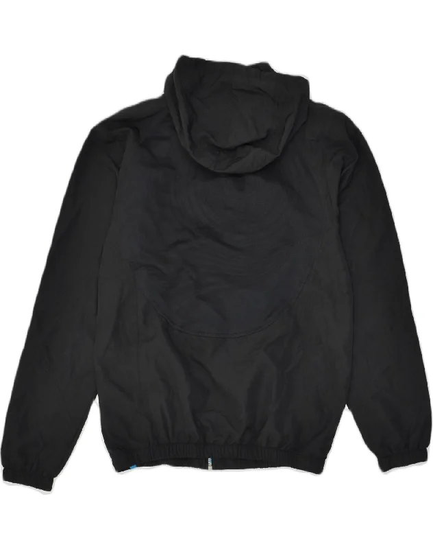 umbro-mens-hooded-rain-jacket-uk-36-small-black-polyester