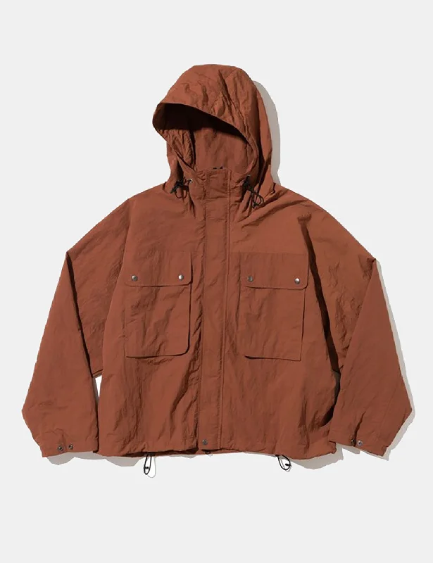 Uniform Bridge Hooded Fishing Parka - Orange