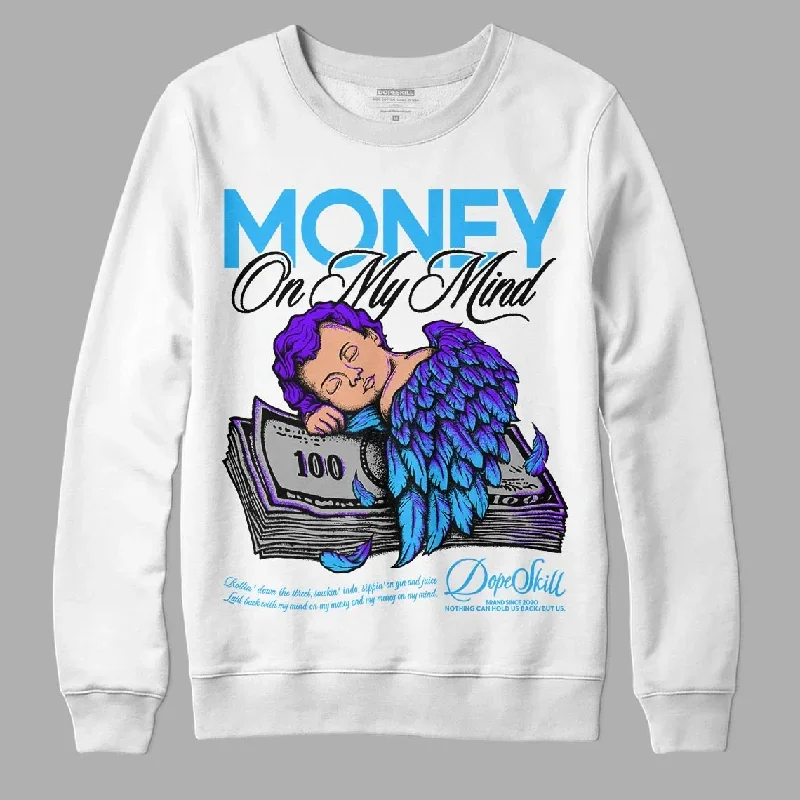 University Blue Toe 1s DopeSkill Sweatshirt MOMM Graphic