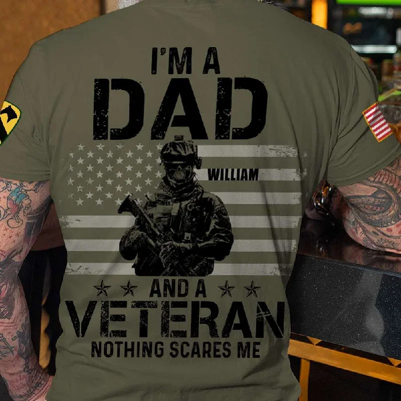 Veteran Dad  3DAP-04qhqn060523 Personalized 3D AOP Shirt