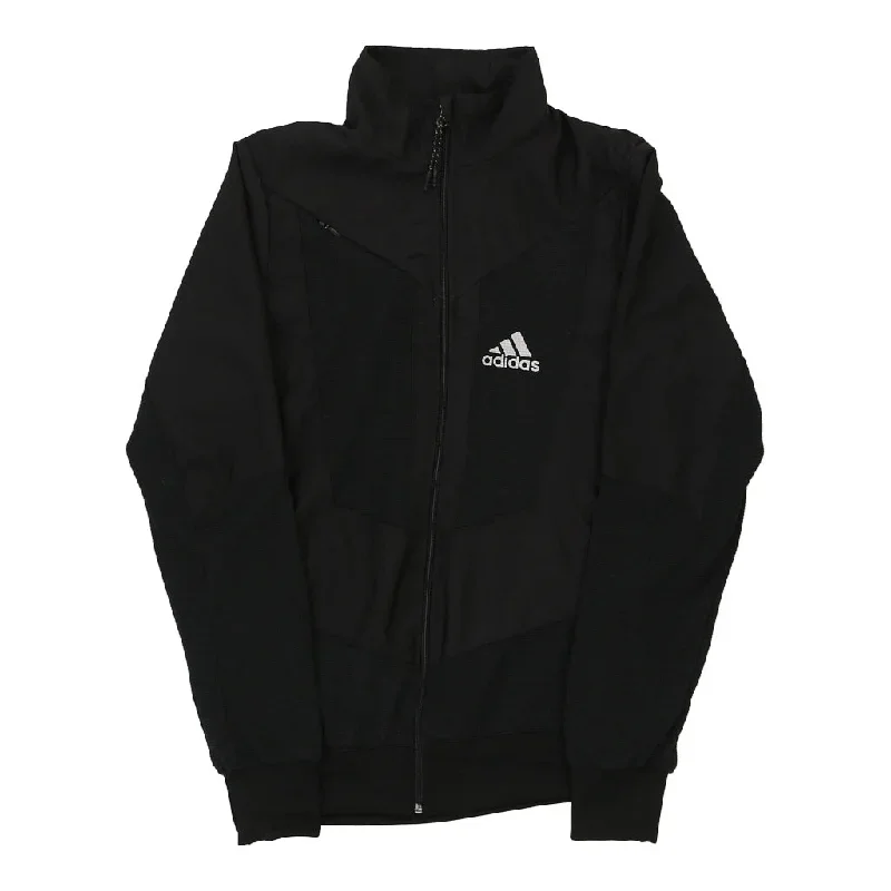 Adidas Jacket - Large Black Polyester