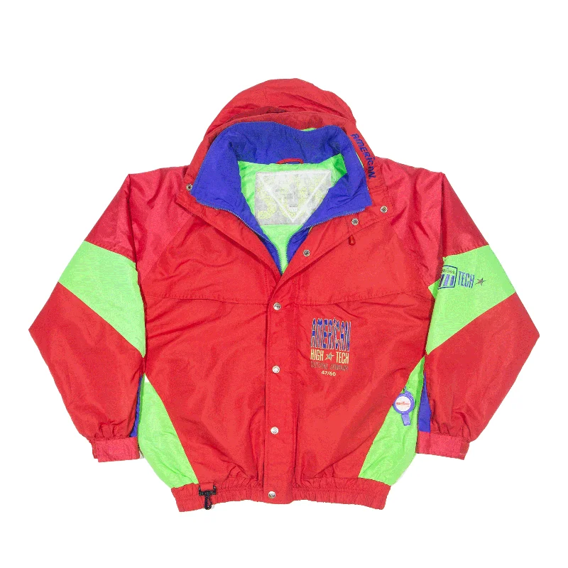 AMERICAN HIGH TECH CLOTHING Red Shell Jacket L