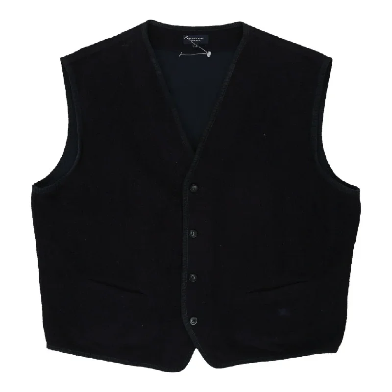 Burberry London Waistcoat - 2XL Navy Acrylic Blend