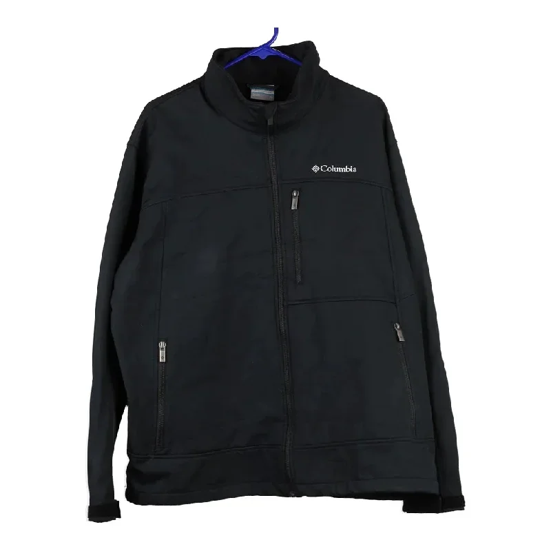 Columbia Track Jacket - XL Black Polyester