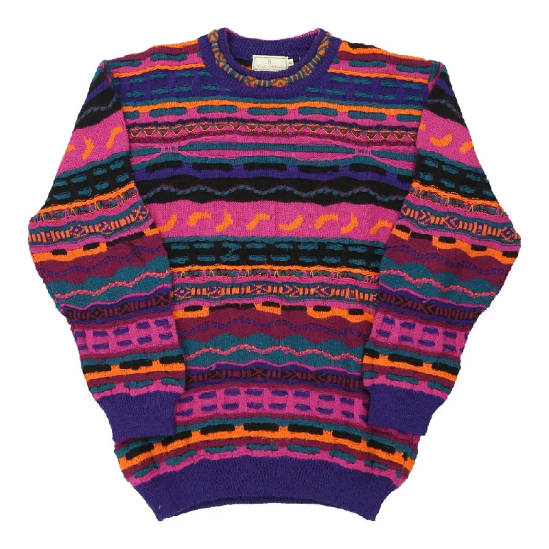 Conte Of Florence Jumper - XL Pink Wool Blend