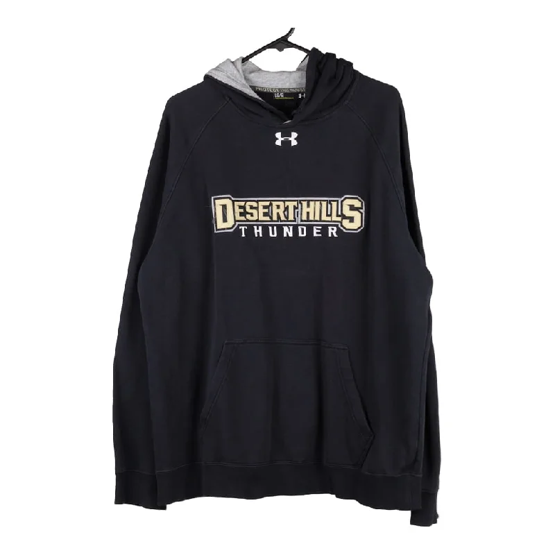 Desert Hills Thunder Under Armour Hoodie - Large Black Cotton Blend