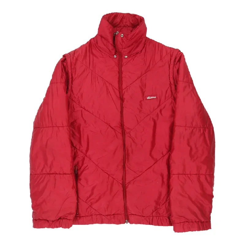 Ellesse Puffer - Medium Red Polyester