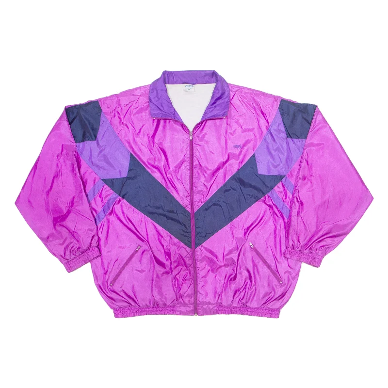 ETIREL Mens Shell Jacket Purple Nylon 90s 2XL