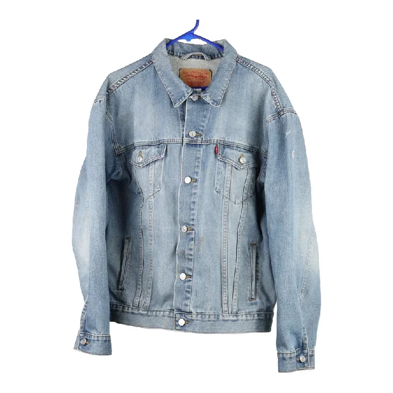 Levis Denim Jacket - XL Blue Cotton