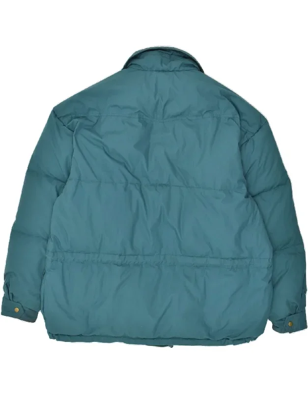 vintage-mens-padded-jacket-uk-42-xl-blue-polyester