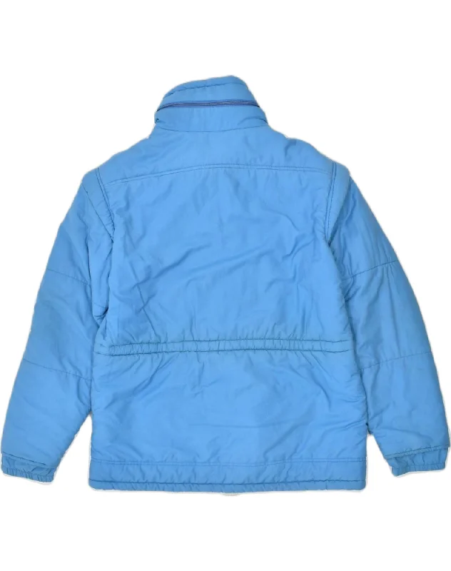 vintage-mens-windbreaker-jacket-it-48-medium-blue-cotton