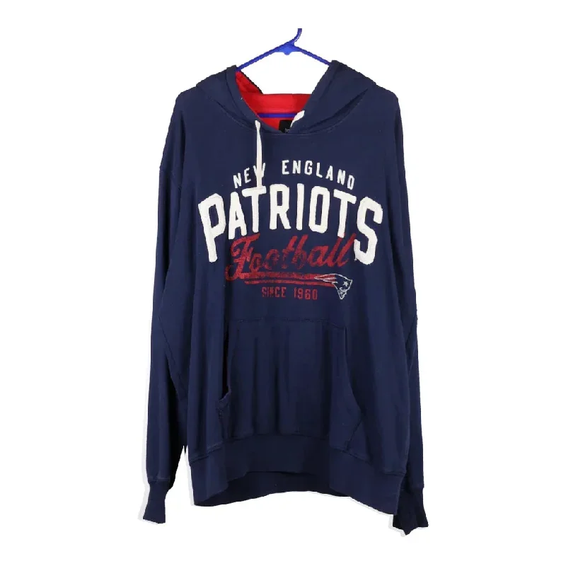 New England Patriots Nfl Hoodie - XL Navy Cotton