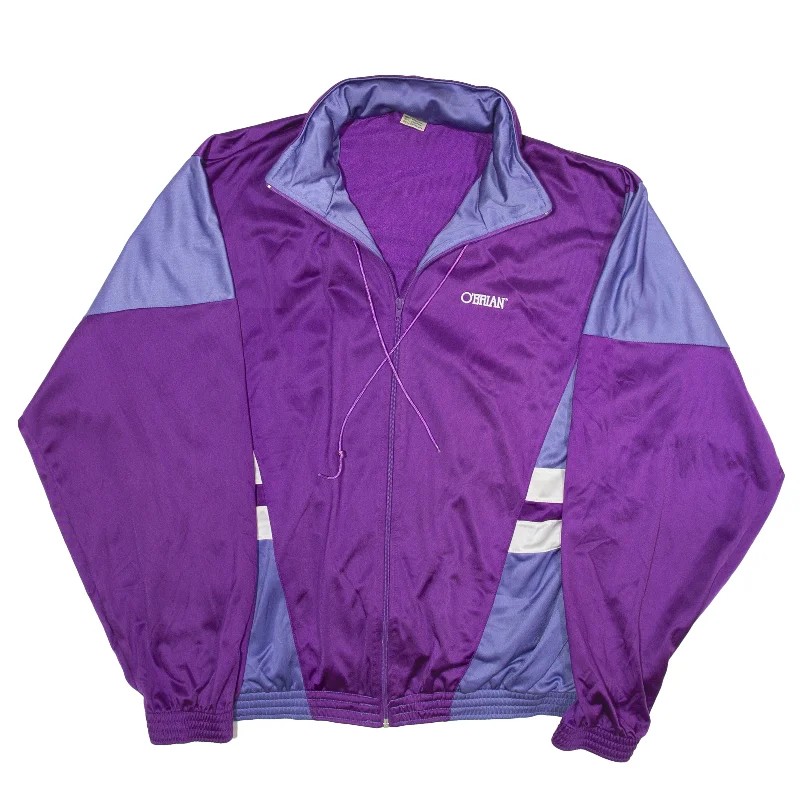 O'BRIAN Mens Shell Jacket Purple 90s M