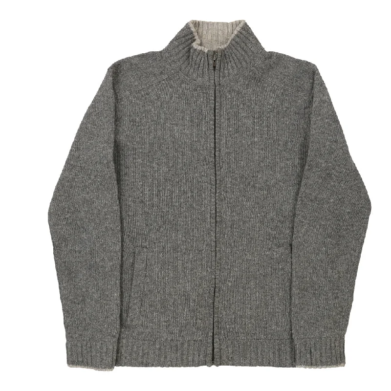 Patagonia Zip Up - Medium Grey Wool