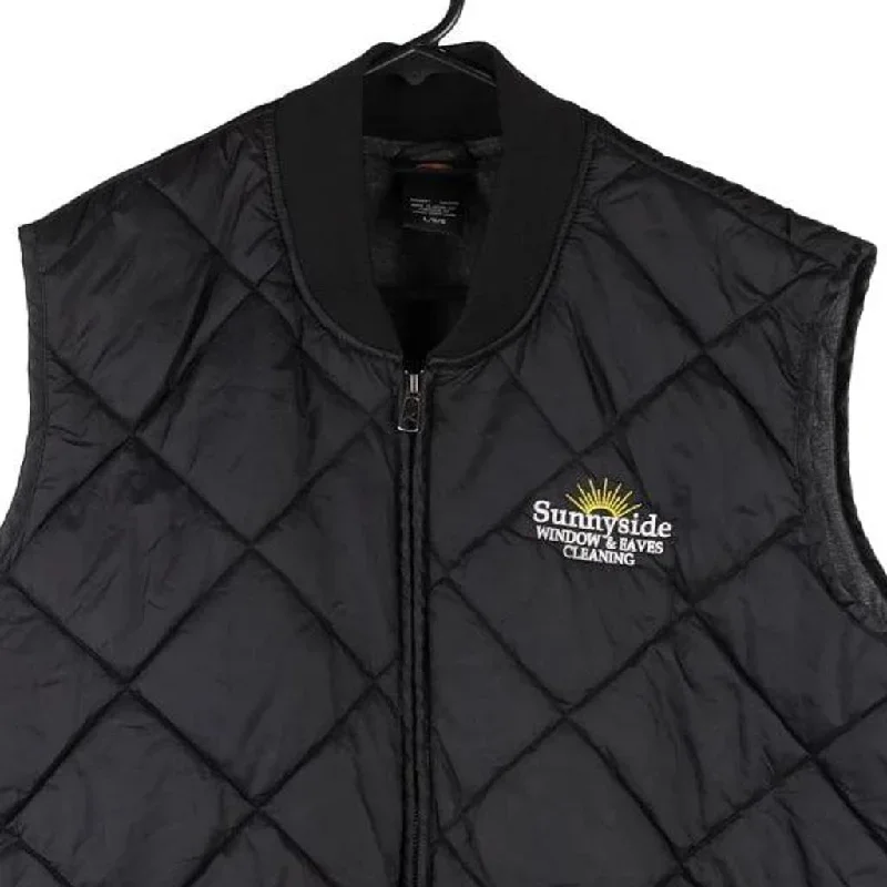 vintage-sunnyside-windows-eaves-cleaning-dickies-gilet-mens-black-x-large-317145