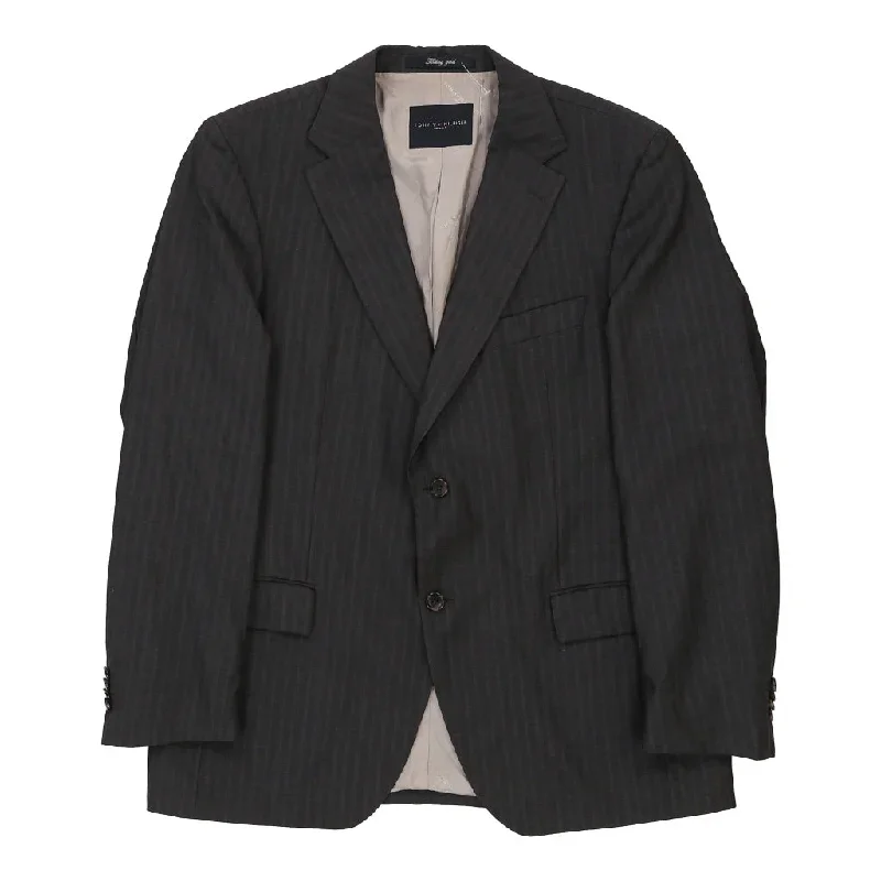 Tommy Hilfiger Blazer - Large Grey Virgin Wool