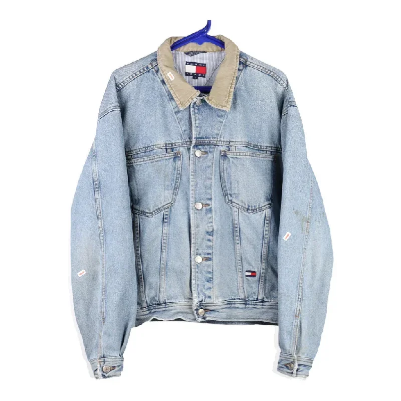 Tommy Jeans Denim Jacket - Large Blue Cotton