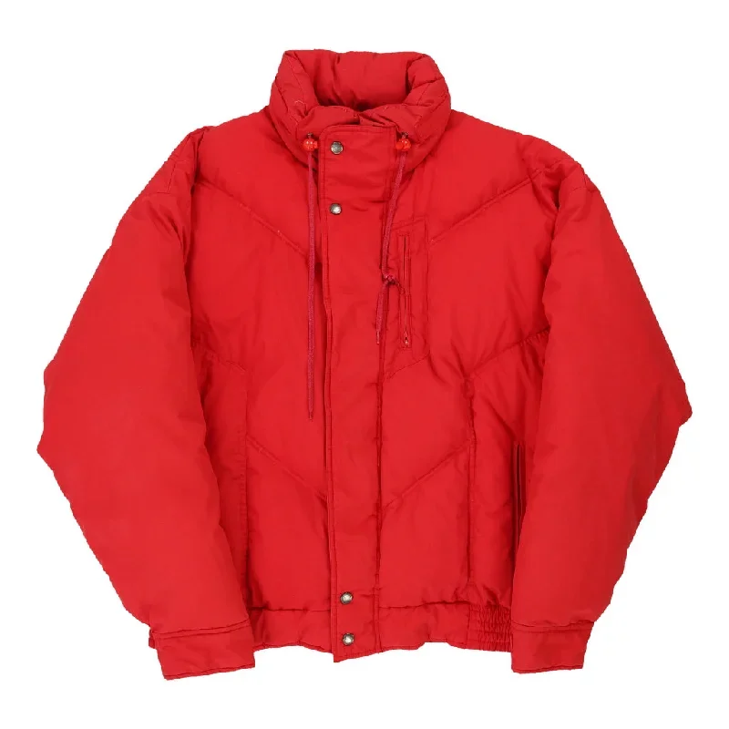 Vintage Unbranded Puffer - UK 12 Red Polyester