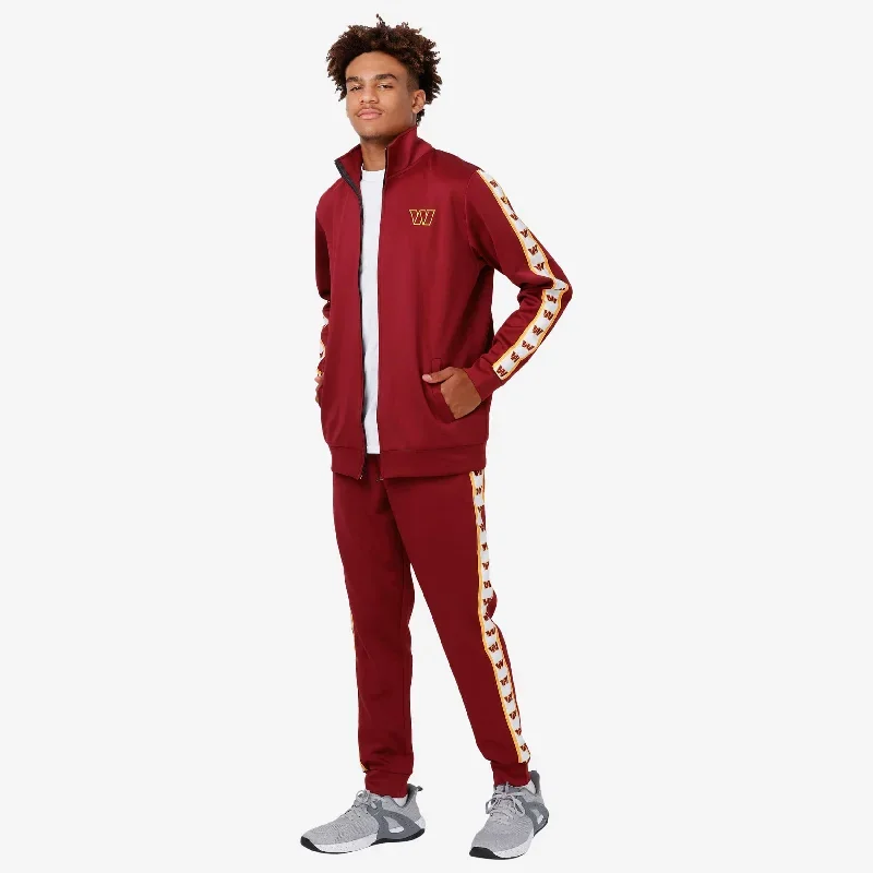 washington-commanders-stripe-logo-track-pants