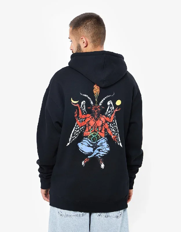 Welcome Bapholit Pullover Hoodie - Black/Red